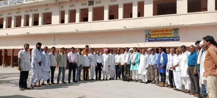 नईनाथ धाम बाँसखो में मत्स्य जयंती के अवसर पर मीणा समाज द्वारा कार्यक्रम आयोजित
