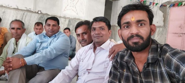 नईनाथ धाम बाँसखो में मत्स्य जयंती के अवसर पर मीणा समाज द्वारा कार्यक्रम आयोजित