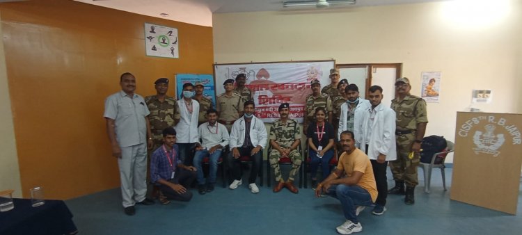जनकल्याण ब्लड सेंटर जयपुर की ओर से ब्लड डोनेशन कैंप का किया आयोजन