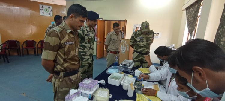 जनकल्याण ब्लड सेंटर जयपुर की ओर से ब्लड डोनेशन कैंप का किया आयोजन