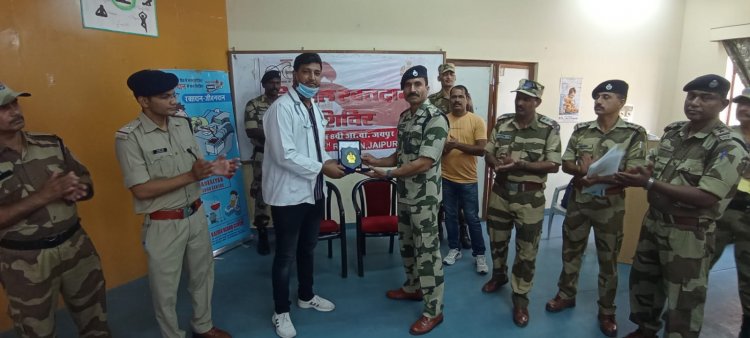 जनकल्याण ब्लड सेंटर जयपुर की ओर से ब्लड डोनेशन कैंप का किया आयोजन