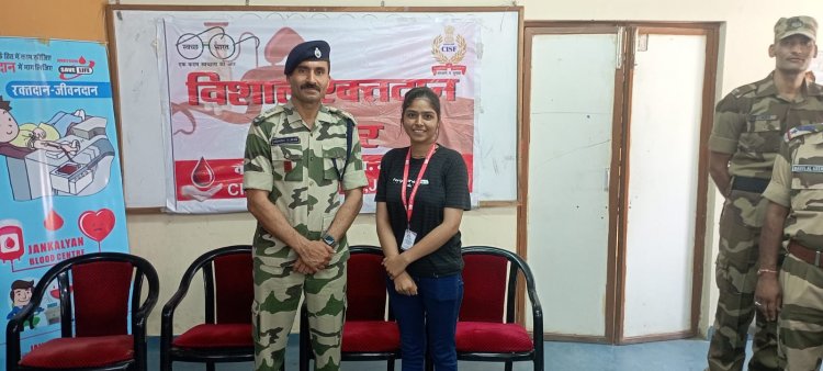 जनकल्याण ब्लड सेंटर जयपुर की ओर से ब्लड डोनेशन कैंप का किया आयोजन