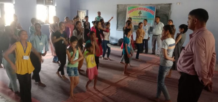 भारत स्काउट व गाईड द्वारा कौशल विकास एवं प्रशिक्षण शिविर