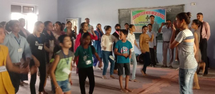 भारत स्काउट व गाईड द्वारा कौशल विकास एवं प्रशिक्षण शिविर