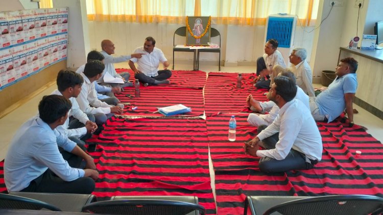 सम्पूर्ण भारतीय बैरवा विकास संस्था पंजीकृत राजस्थान कार्यकारिणी की मीटिंग का आयोजन कानोता में हुआ