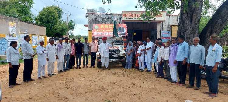 पूर्वी राजस्थान नहर परियोजना के रथ को हरी झंडी दिखाई