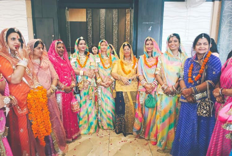 जयपुर राव राजपुत महिला वेलफेयर समूह जयपुर द्वारा लहरियां महोत्सव आयोजित
