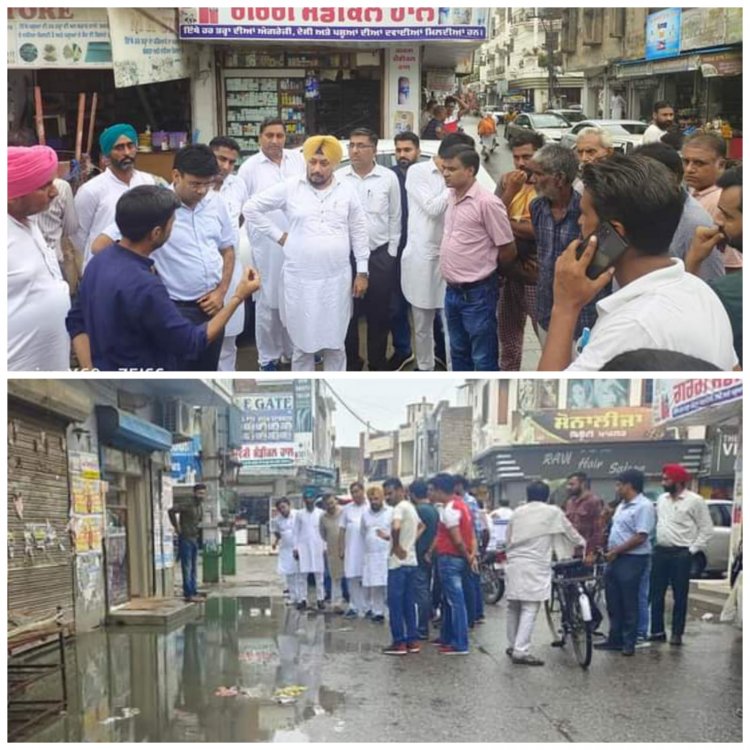 आप नेता प्रितपाल शर्मा ने सुनी लोगों की मुश्किलें