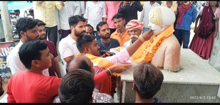 मोहनलाल सुखाड़िया यूनिवर्सिटी उदयपुर छात्र संघ अध्यक्ष कुलदीप सिंह सुखावत का किया स्वागत सम्मान। 