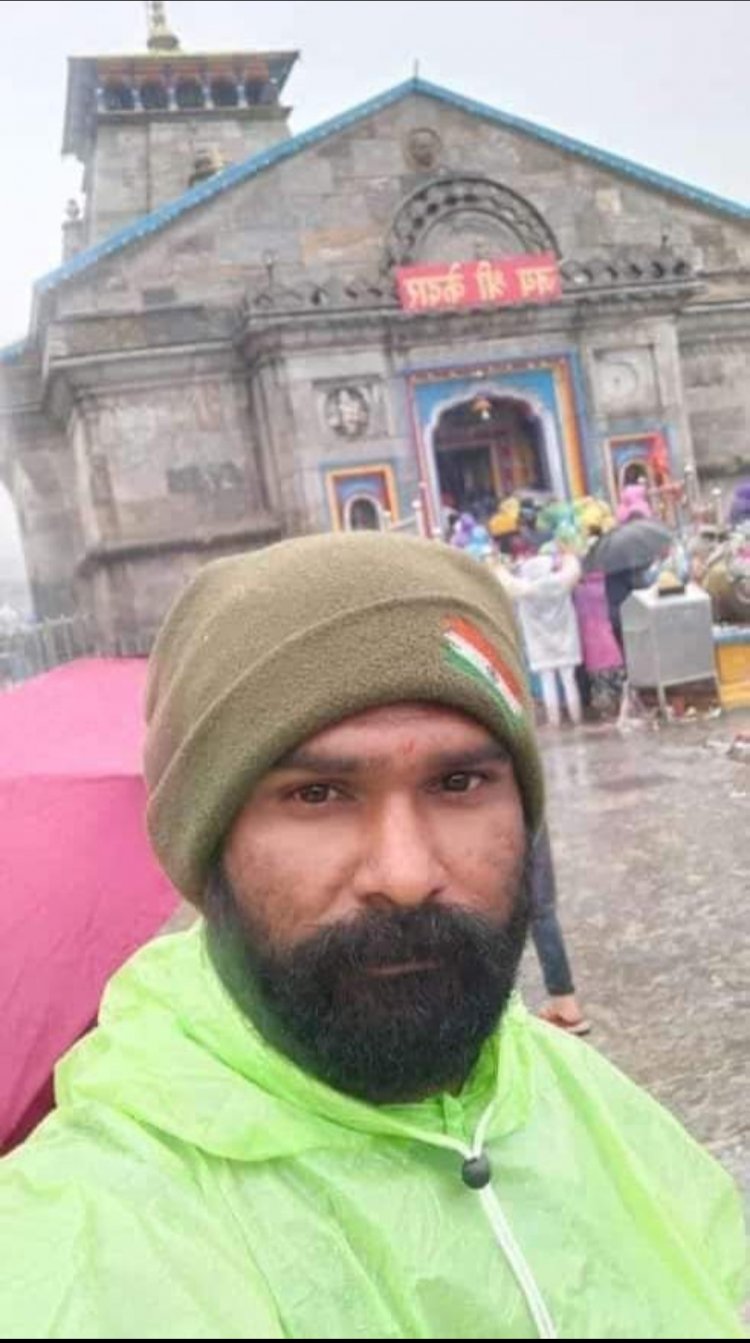 किशन भाई की 28 दिनों की पैदल यात्रा सफल हुई