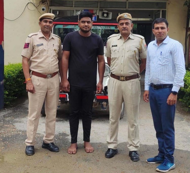 ट्रॉली चोरी के 2 मामलो में वांछित चल रहे मुख्य अभियुक्त को शंभूपुरा पुलिस ने गिरफ्तार कर जेल भेजा