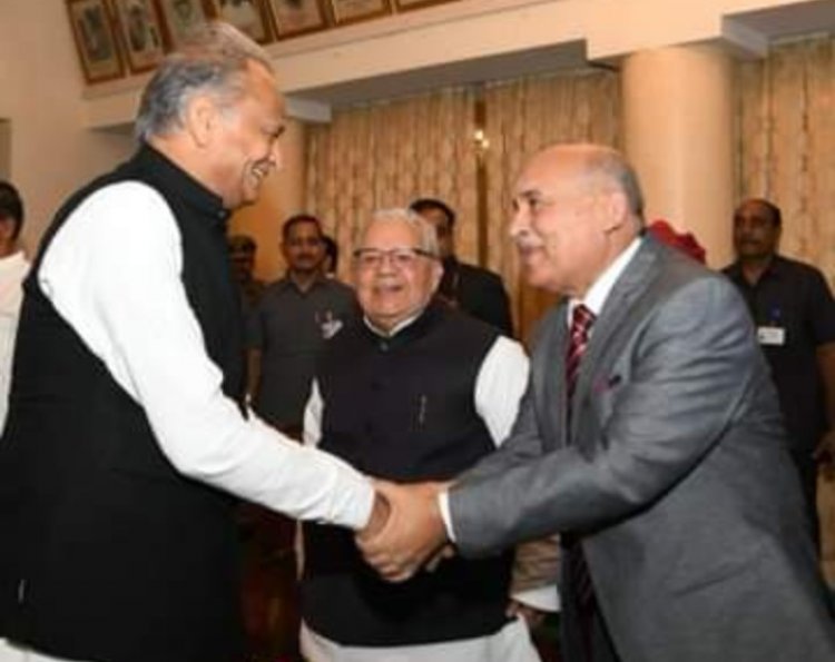 पंकज मित्तल बने राजस्थान हाईकोर्ट के 40वें मुख्य न्यायधीश............  राजस्थान के राजपाल कलराज मिश्र ने दिलाई शपथ
