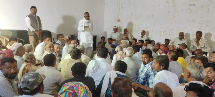 सीएम की प्रस्तावित यात्रा को लेकर राज्यमंत्री ने चित्तौड़गढ़ विधानसभा क्षेत्र की ली ताबड़तोड़ तैयारी बैठके।