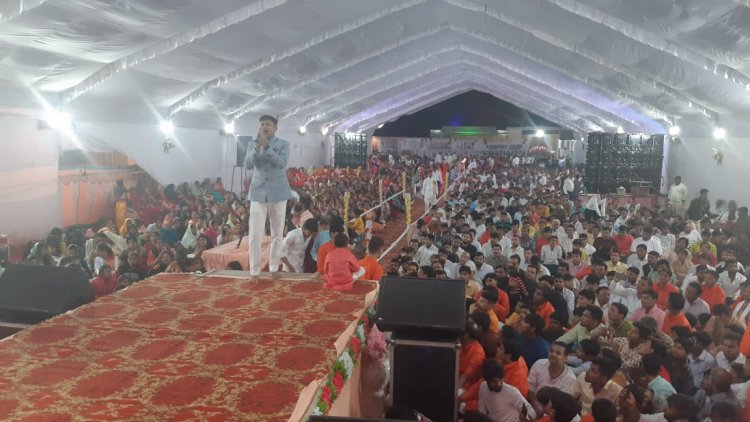 बानसेन में भव्य नाकोड़ा भैरव भक्ति का हुआ आयोजन, 108 दीपक की महाआरती के साथ हुई घटना संपन्न