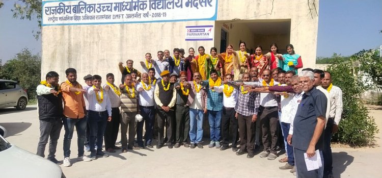 राजस्थान शिक्षक संघ राष्ट्रीय उपशाखा भदेसर के चुनाव निर्विरोध संपन्न, सुनिल भारद्वाज अध्यक्ष व शंकर लाल मंत्री बने।
