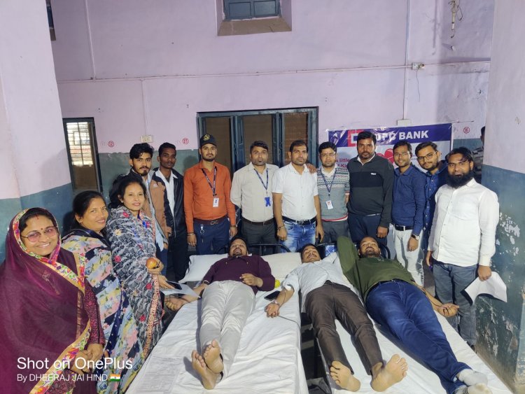 स्व.मुकेश सोडाणी की 13 वीं पुण्यतिथि पर हुआ 94 यूनिट रक्तदान