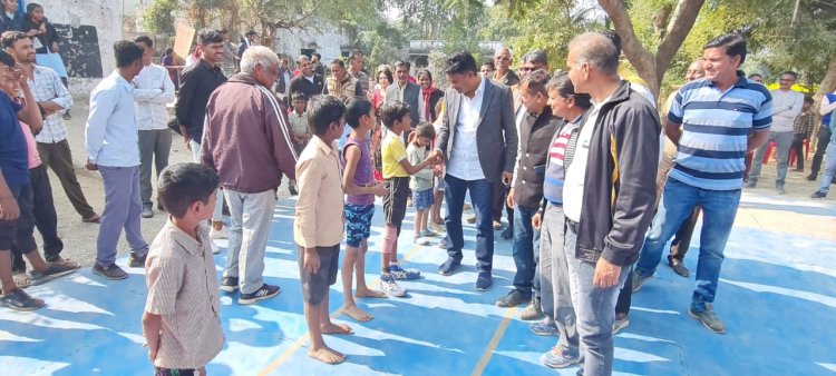 एराल में हुआ ब्लॉक स्तरीय खेलकूद प्रतियोगिता का शुभारंभ, विधायक आक्या ने की शिरकत।