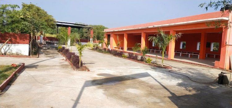 अरनिया पंथ के युवाओं ने मोक्षधाम की काया पलट की, पिछले कई समय से श्रमदान कर मोक्षधाम की निखार रहे सुंदरता।