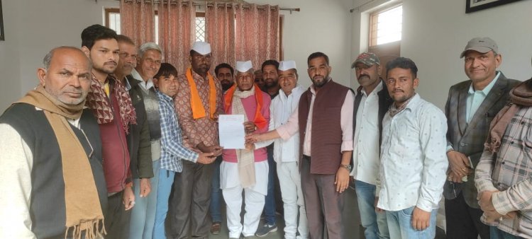 कैलाश गाडरी जाफर खेड़ा को किया कांग्रेस सेवादल का ग्रामीण ब्लॉक अध्यक्ष नियुक्त।