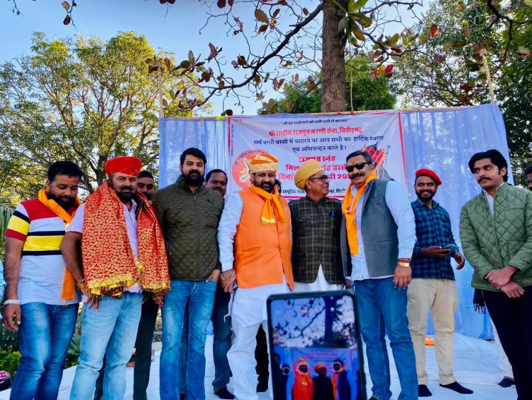 सरकार के सामने करणी सेना का बड़ा ऐलान, 2 अप्रैल2023 को जयपुर में होगी विशाल जनसभा।