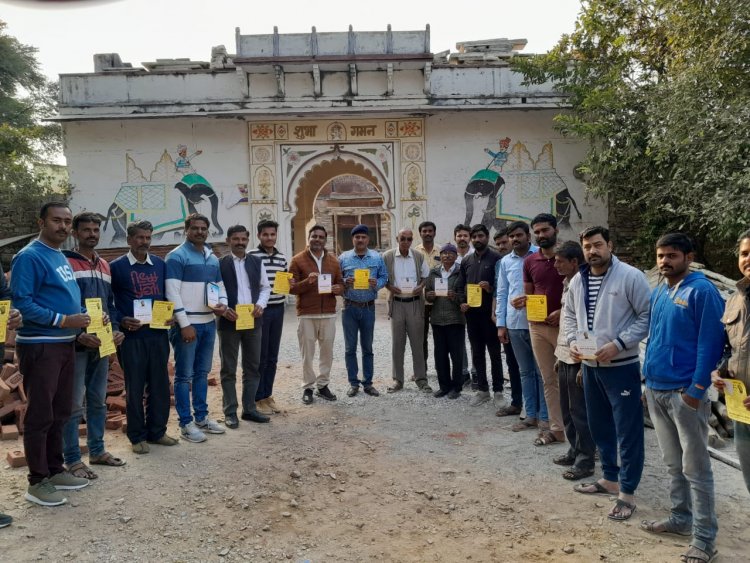 श्री क्षत्रिय युवक संघ की सप्ताहिक शाखा का आयोजन हुआ।