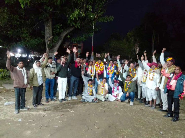 गणेश साहू चिक्सी दूसरी बार बने अभा तेली महासभा के जिलाध्यक्ष, समाजजनो ने किया भव्य स्वागत।