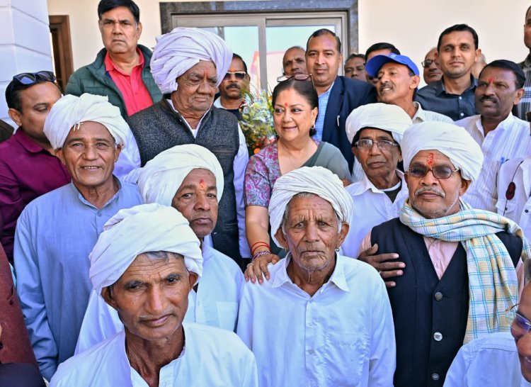 मां उमिया के आशीर्वाद से खुशहाली के पथ पर अग्रसर होगा राजस्थान: पूर्व मुख्यमंत्री वसुंधरा राजे