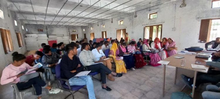 राजस्थान सरकार के फ्लैगशिप कार्यक्रम के अंतर्गत राजीव गांधी युवा मित्र इंटर्नशिप प्रोग्राम का प्रशिक्षण संपन्न।