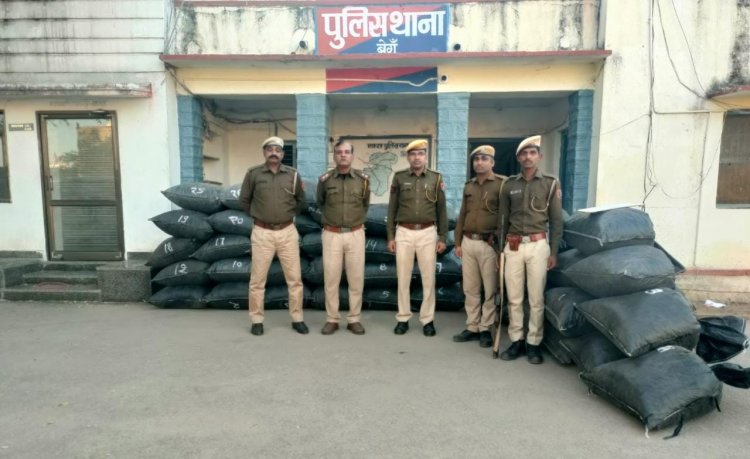 756.640 किलोग्राम डोडा चूरा सहित पिकअप व फॉर्च्यूनर जब्त।