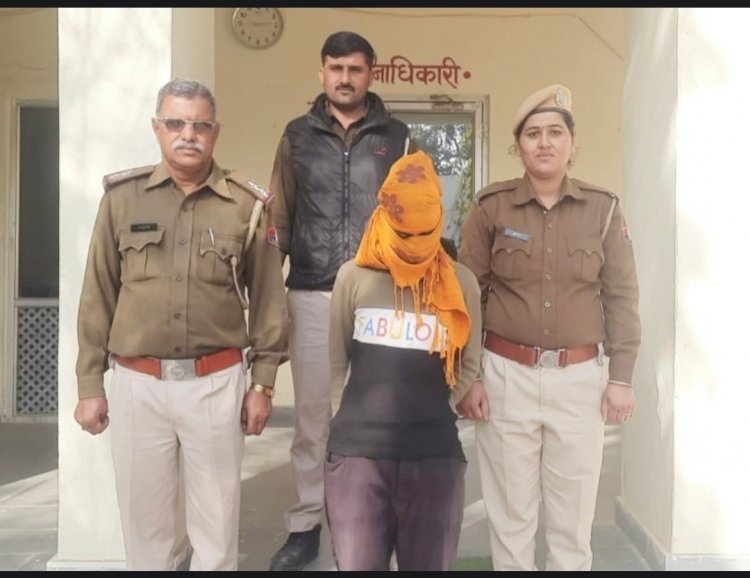 6 ग्राम स्मैक के साथ युवती गिरफ्तार : कपासन पुलिस ने की कार्रवाई , नाकाबंदी के दौरान पकड़ा