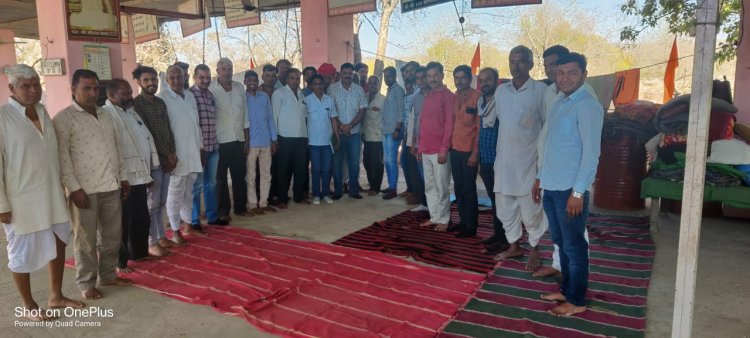 कांग्रेस विजयपुर मंडल के गोपाल धाकड़ बने सर्व सम्मति से अमरपुरा पंचायत के र्निविरोध अध्यक्ष।