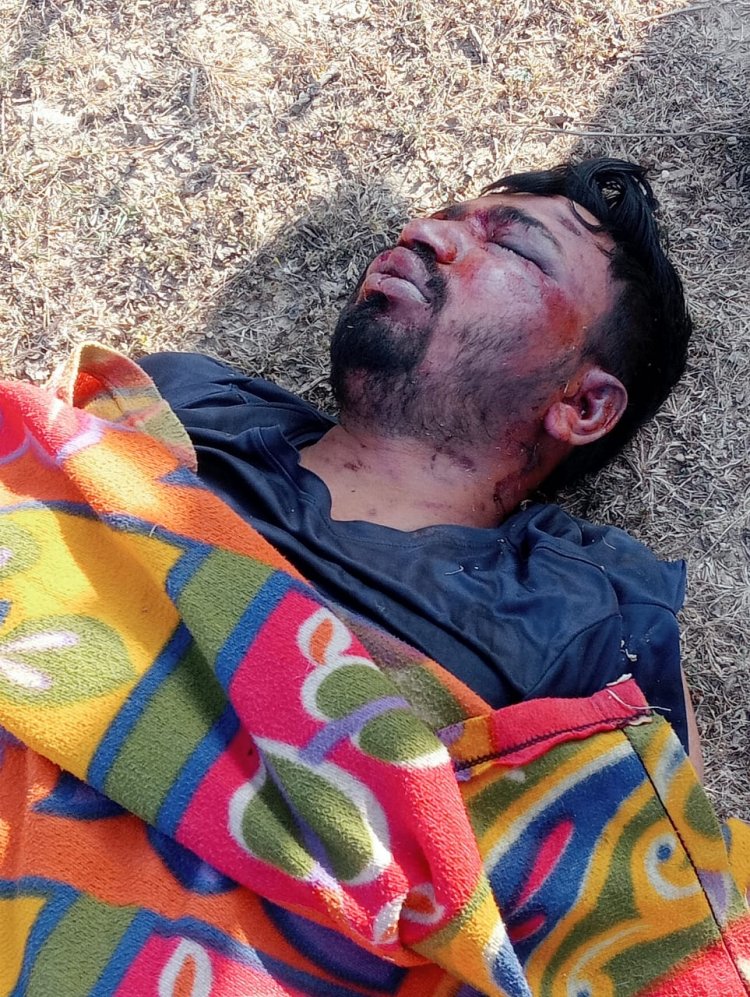 सोनियाणा हाईवे पर अज्ञात व्यक्ति की मिली लाश पुलिस पहुंची मौके पर