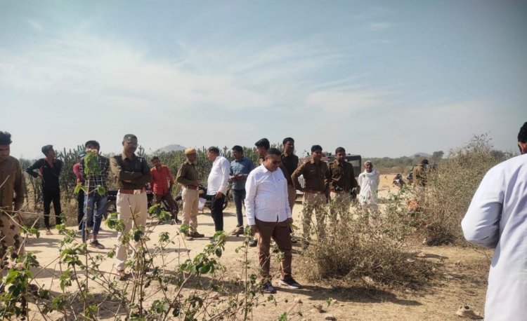 अज्ञात की लाश मिले शरीर पर मिले गंभीर चोट के निशान।