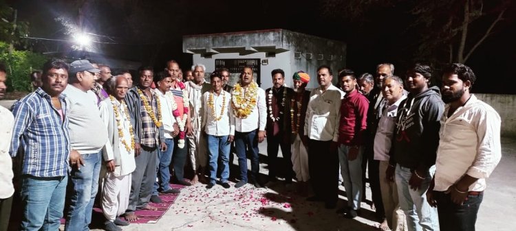 बस्सी मंडल कि बेठक हुई, नारायण लाल सर्वसम्मति से पंचायत अध्यक्ष पद पर र्निविरोध निर्वाचित किया।