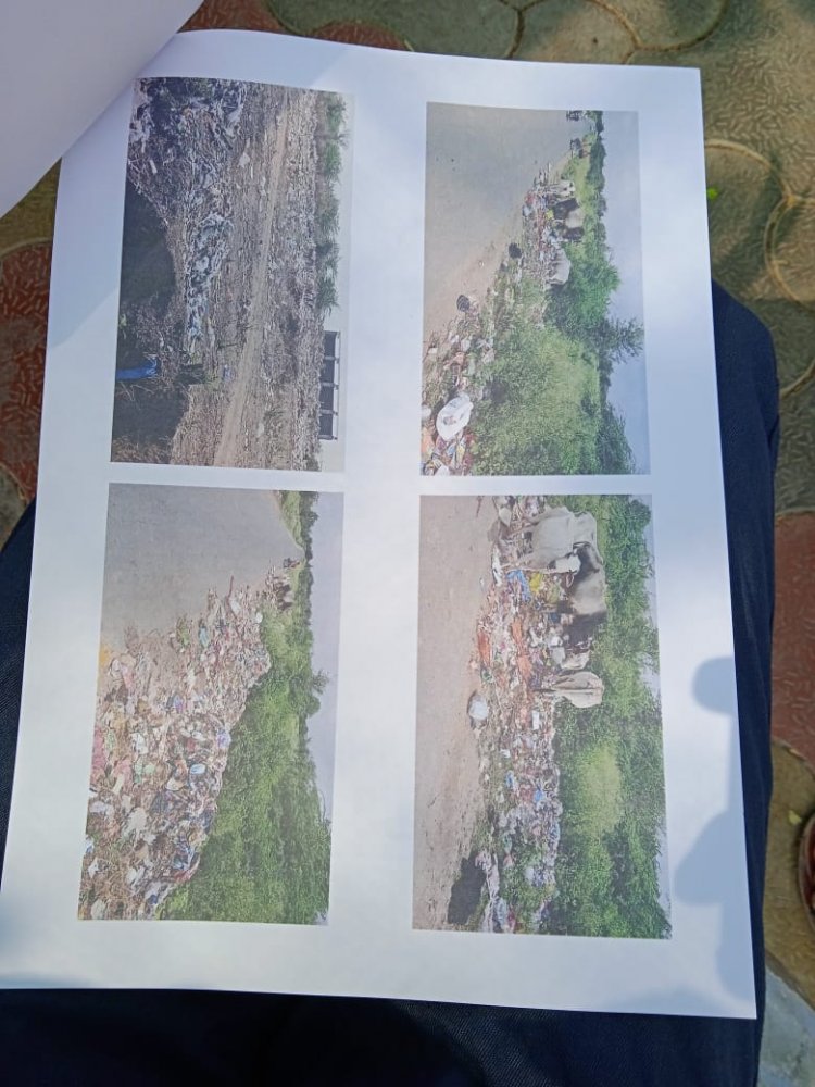 कपासन नगर पालिका द्वारा डाले गए कचरे से गायों की मृत्यु