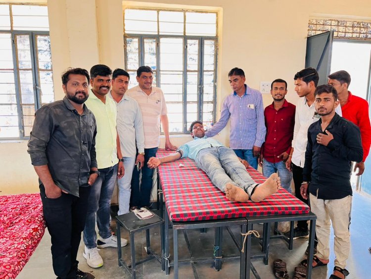 ब्लड बैंक मे ब्लड की कमी के चलते टीम जीवनदाता की तत्परता से कोटड़ी कलां में हुआ 85 यूनिट रक्तदान।