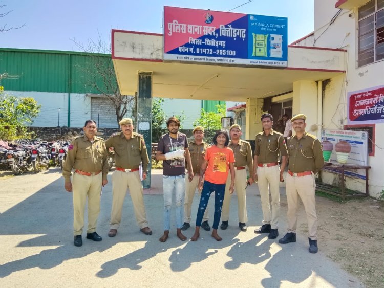 प्रकाश कीर पर जानलेवा हमला करने के मामले में 02 वांछित आरोपी गिरफ्तार, घटना में प्रयुक्त मोटरसाईकिल जब्त।*