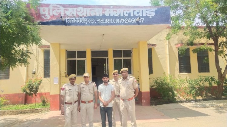 डीएसटी व थाना मंगलवाड़ की अवैध मादक पदार्थों के खिलाफ कार्यवाही*