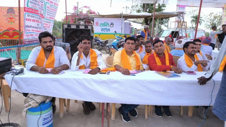 बडोदिया स्थित हरड़ा माता मे तीन दिवसीय नवरात्रि मेला सम्पन्न, राज्यमंत्री और प्रधान ने की शिरकत।