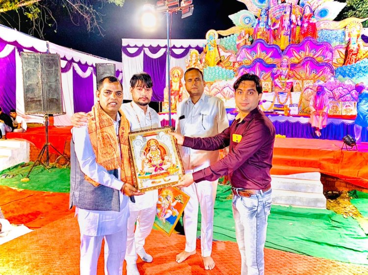 प्राचीन हनुमान मंदिर में किया गया हनुमान जयंती के उपलक्ष में 19वा विशाल जागरण