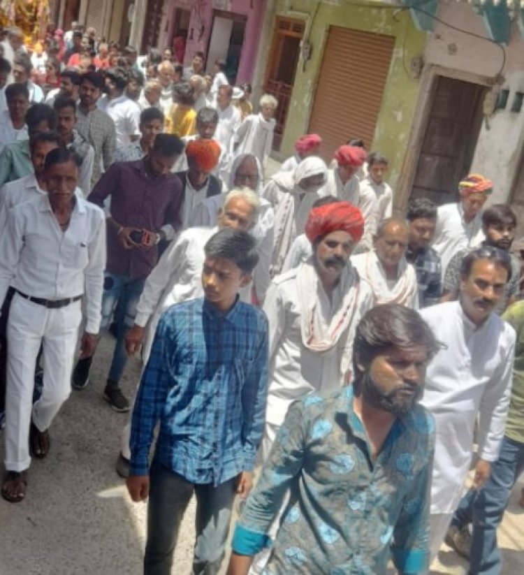 बड़ी सादड़ी, धूमधाम से मनाई सेन जंयती सेन समाज ने