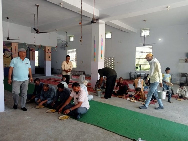 श्री शिव गणपति सेवा मंडल की ओर से कस्बा साढ़ोरा के साईं
