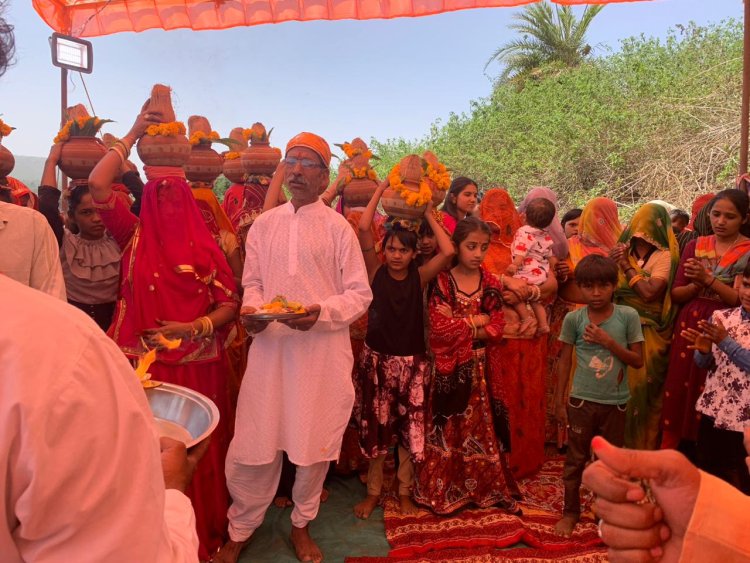 मेवासा ग्राम में हुआ प्राण प्रतिष्ठा का त्रिदिवसीय भव्य आयोजन