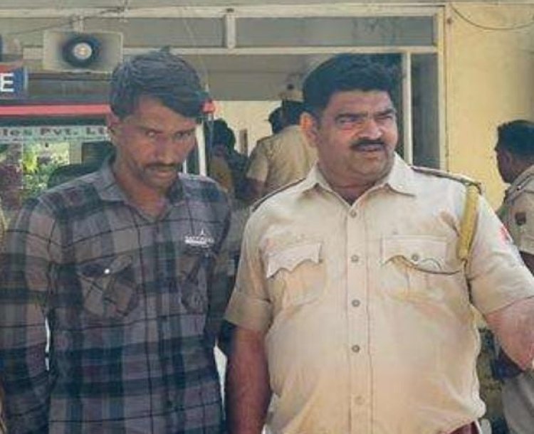गेहूं, चना व इसबगोल के 105 कट्टे से भरे ट्रैक्टर ट्रॉली लूट कर के मामले में वांछित आरोपी गिरफतार।