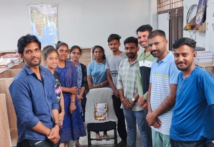 मेवाड़ लाइब्रेरी  के विद्यार्थियों ने मनाई वीर शिरोमणि महाराणा प्रताप  की जयंती ।