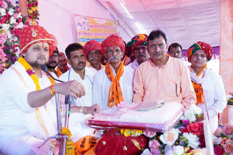 पालोद  में सात दिवसीय श्रीमद् भागवत कथा का हुआ समापन
