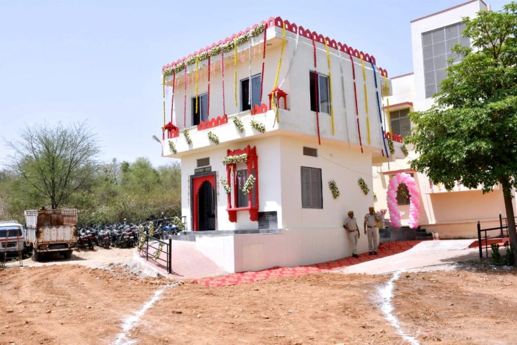 बाल कल्याण कक्ष का शुभारंभ।  बस्सी थाना परिसर में पुलिस अधीक्षक के हाथो हुआ शुभारंभ।