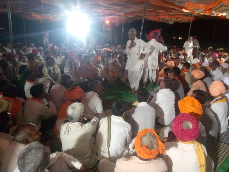 पिंड गांव में श्री राम लाल जी महाराज कि मूर्ति अनावरण कर प्राण प्रतिष्ठा स्थापना कर गणेश वंदना के साथ स्थापित देवताओं का नित्यार्चन किया