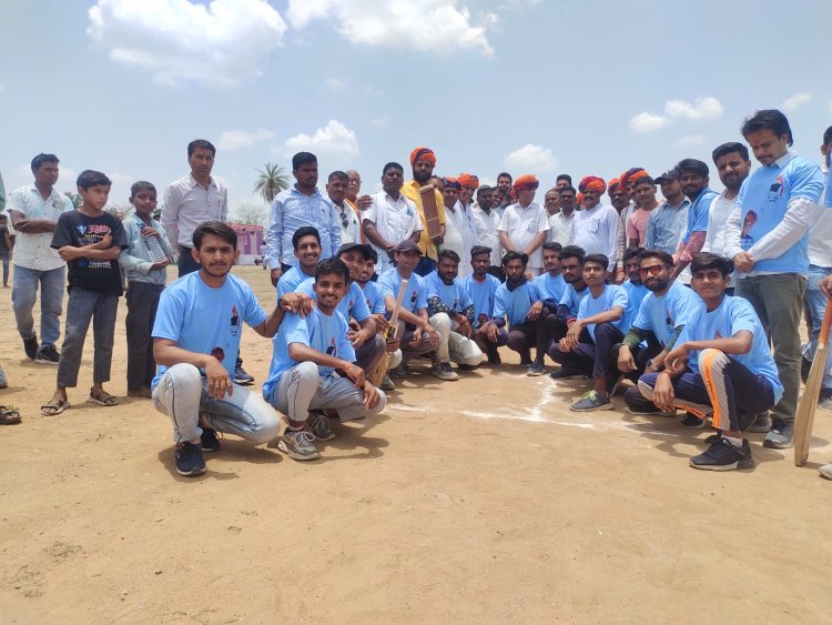 मरावदीया गांव में 5दिवसीय, क्रिकेट प्रतियोगिता का शुभारंभ किक्रेट की 60टीमे900खिलाडीदिखाएगे,अपना हुनर