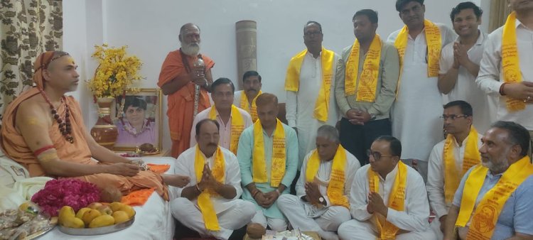 प्रदेश कांग्रेस सह प्रभारी एआईसीसी सचिव वीरेंद्र सिंह राठौड़ चित्तौड़गढ़ दौरे पर रहे